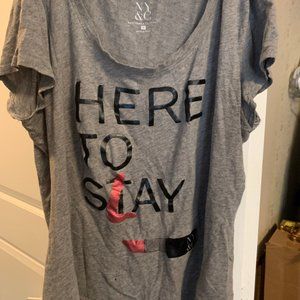 NY&Co "Here to Slay" T-Shirt